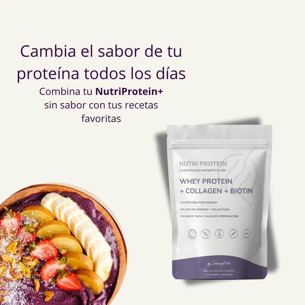Cambia el sabor de tu proteína todos los días
